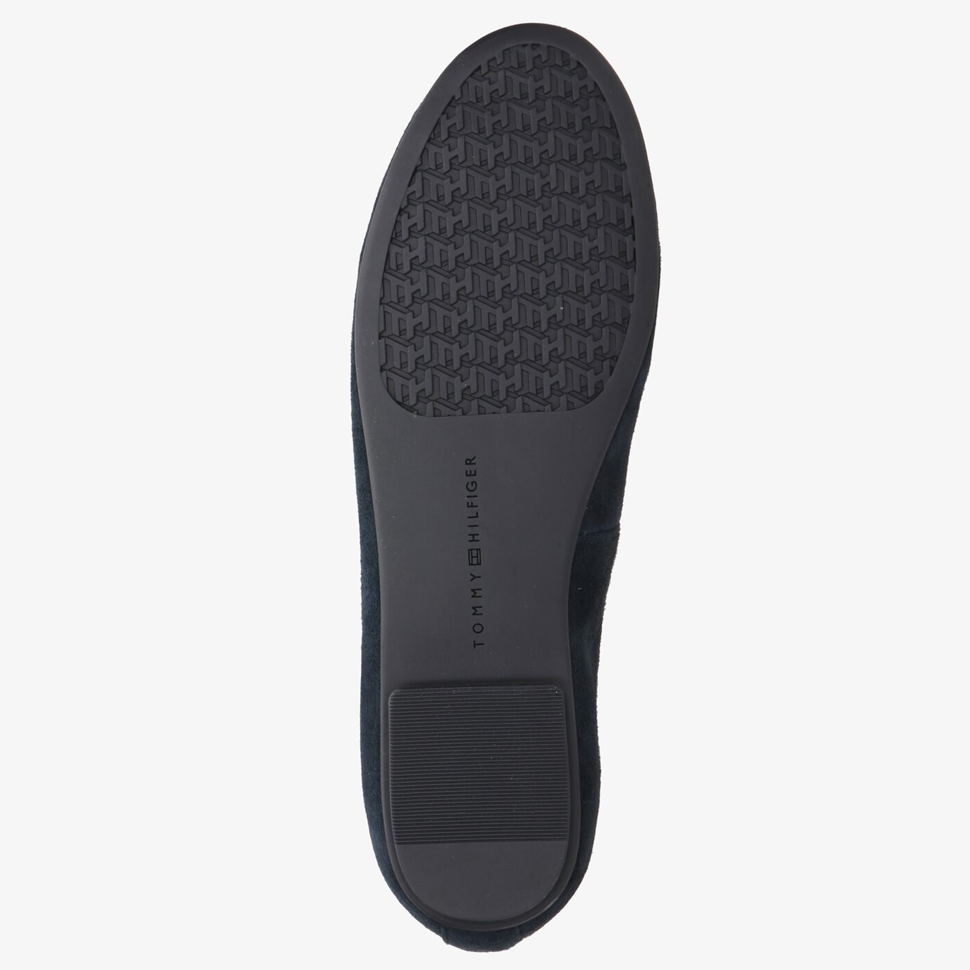 Damskie baleriny (buty) TOMMY HILFIGER TH COLORED HARDWARE BALLERINA fw0fw06342dw5 kolor granatowy