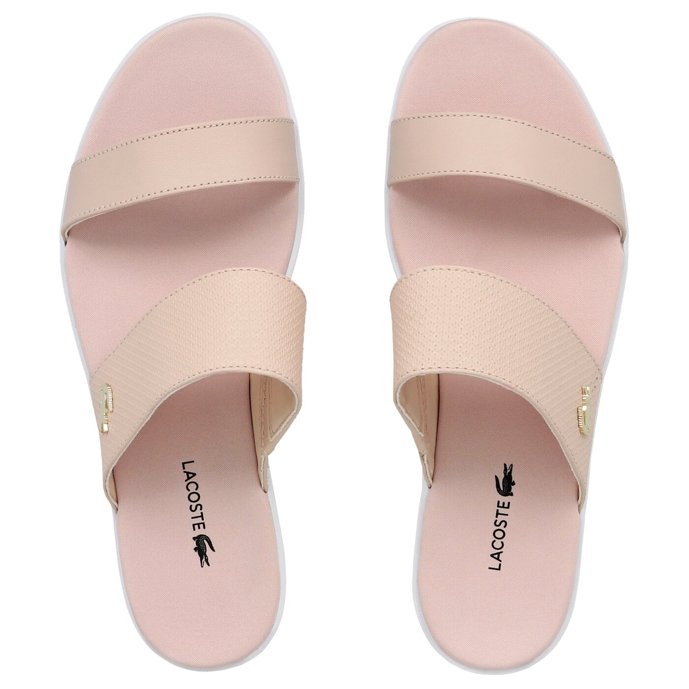 Damskie klapki LACOSTE NATOY 118 1 735caw0045nl7 kolor różowy