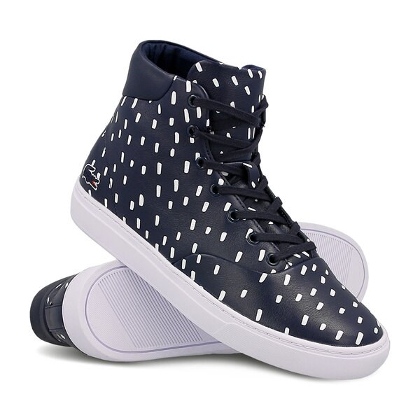 Męskie trampki LACOSTE RENE ALLIOT HI 316 2 G 732trm0036092 kolor granatowy