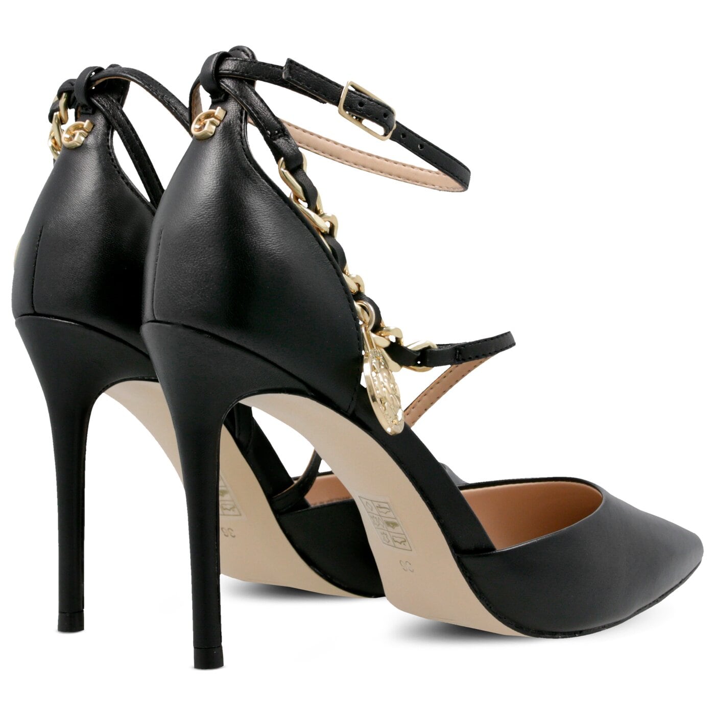 Damskie szpilki / czółenka GUESS BRITEE fl5brilea08black kolor czarny