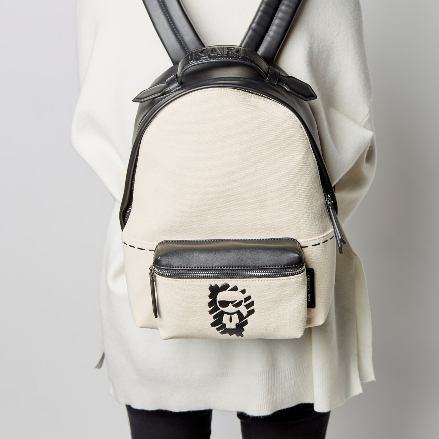 Damski plecak KARL LAGERFELD PLECAK 211w3198106 kolor multicolor