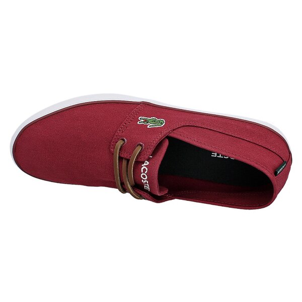 Męskie trampki LACOSTE MARICE LACE TBR  729spm0038dr2 kolor czerwony