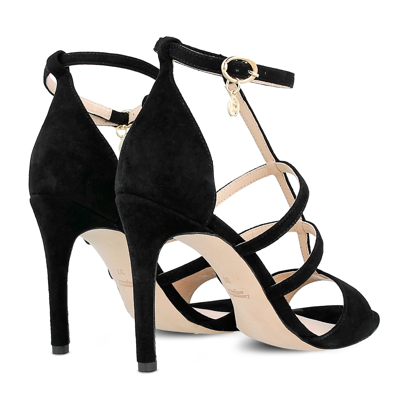 Damskie sandały SYMBIOSIS FELICITY SANDALS  721002 kolor czarny