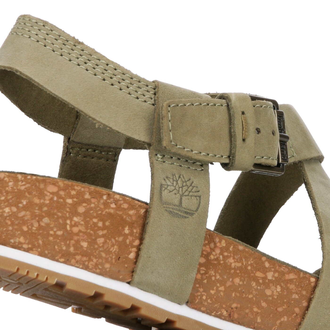 Damskie sandały TIMBERLAND MALIBU WAVES ANKLE tb0a1utzq691 kolor khaki