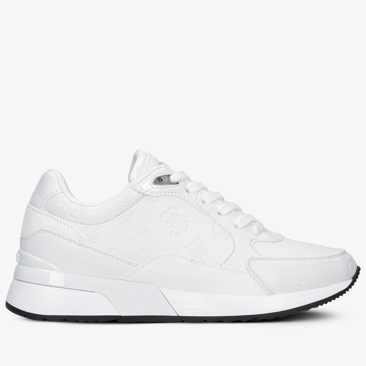 Damskie sneakersy (buty) GUESS MOXEA fl5mx2pel12white kolor biały