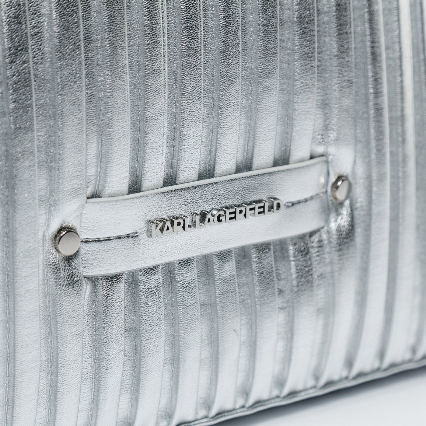 Damska torebka KARL LAGERFELD TOREBKA BORSA TOTE 206w3008290 kolor srebrny