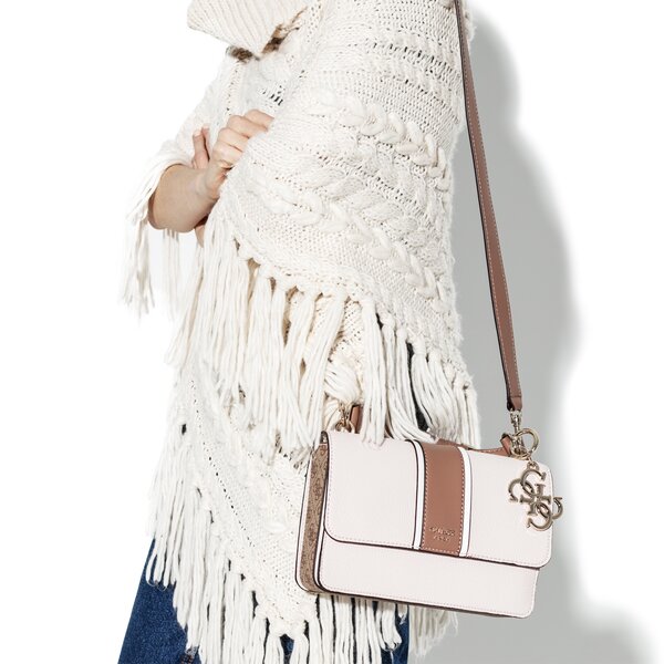 guess la hip top handle flap