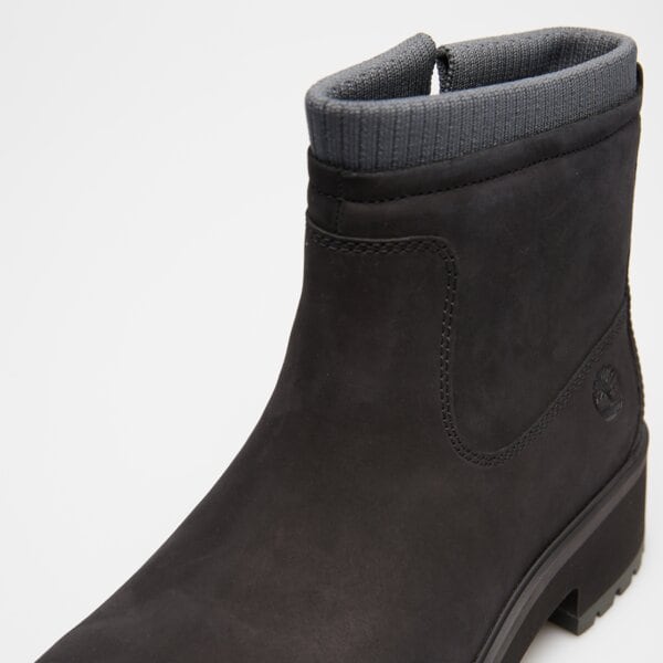 Damskie botki / sztyblety TIMBERLAND CARNABY COOL MID WARM LINED BOOT tb0a4338w051 kolor czarny