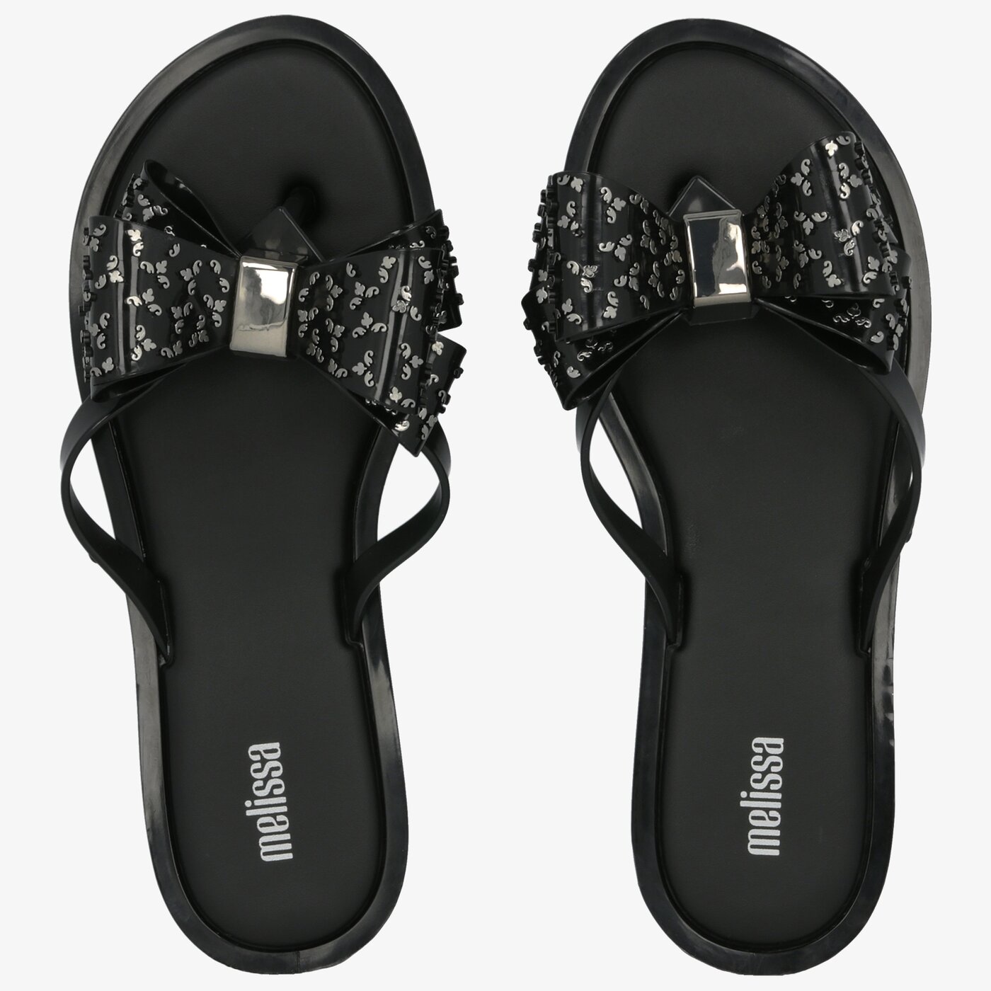 Damskie klapki MELISSA FLIP FLOP SWEET AD. 3244752155 kolor czarny