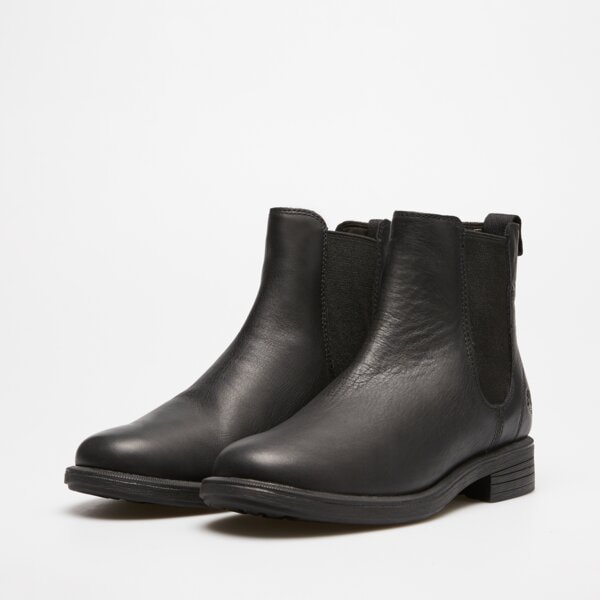 Damskie botki / sztyblety TIMBERLAND VERONA SQUARE MID CHELSEA BOOT tb0a42mjw021 kolor czarny
