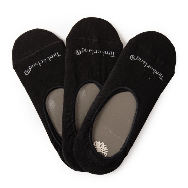 Męskie skarpetki TIMBERLAND SKARPETY 3PP EK CTN INVISIBLE SOCK j0121001 kolor czarny