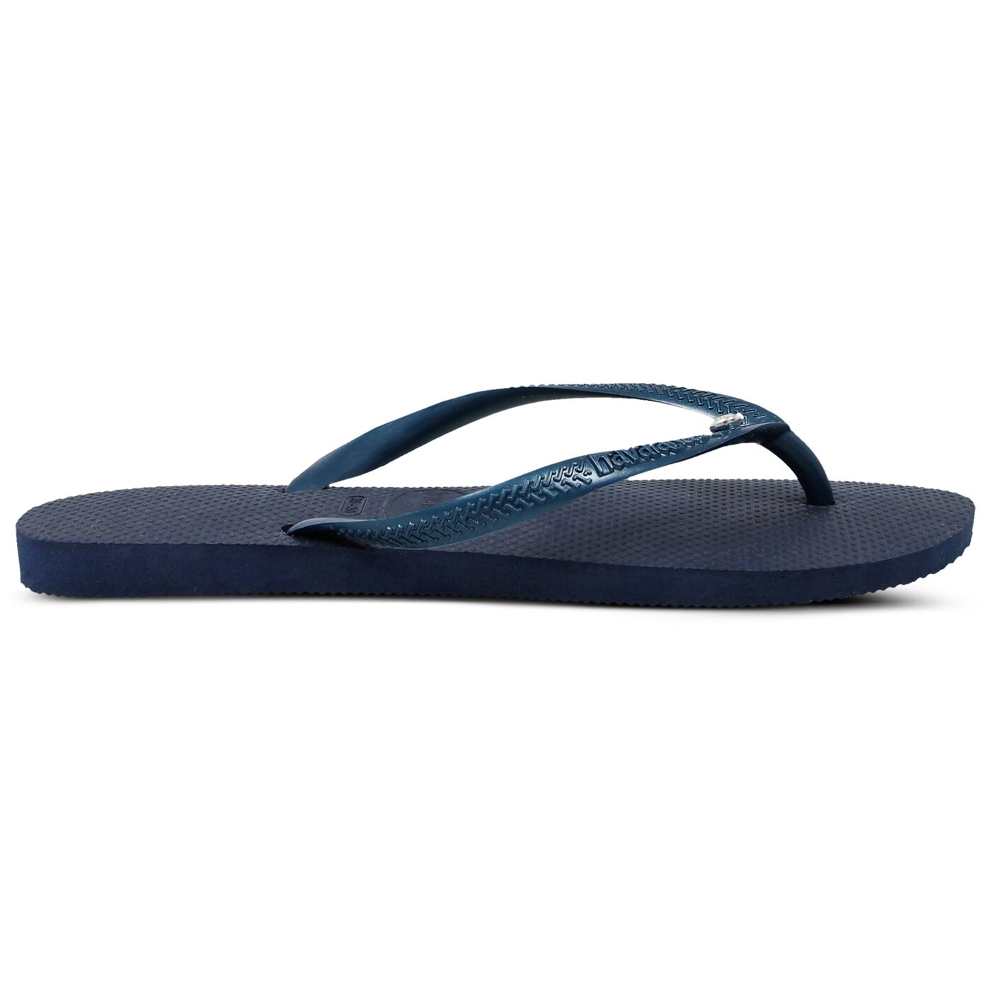 Damskie klapki HAVAIANAS SLIM CRYSTAL GLAMOUR SW 41195170555 kolor granatowy