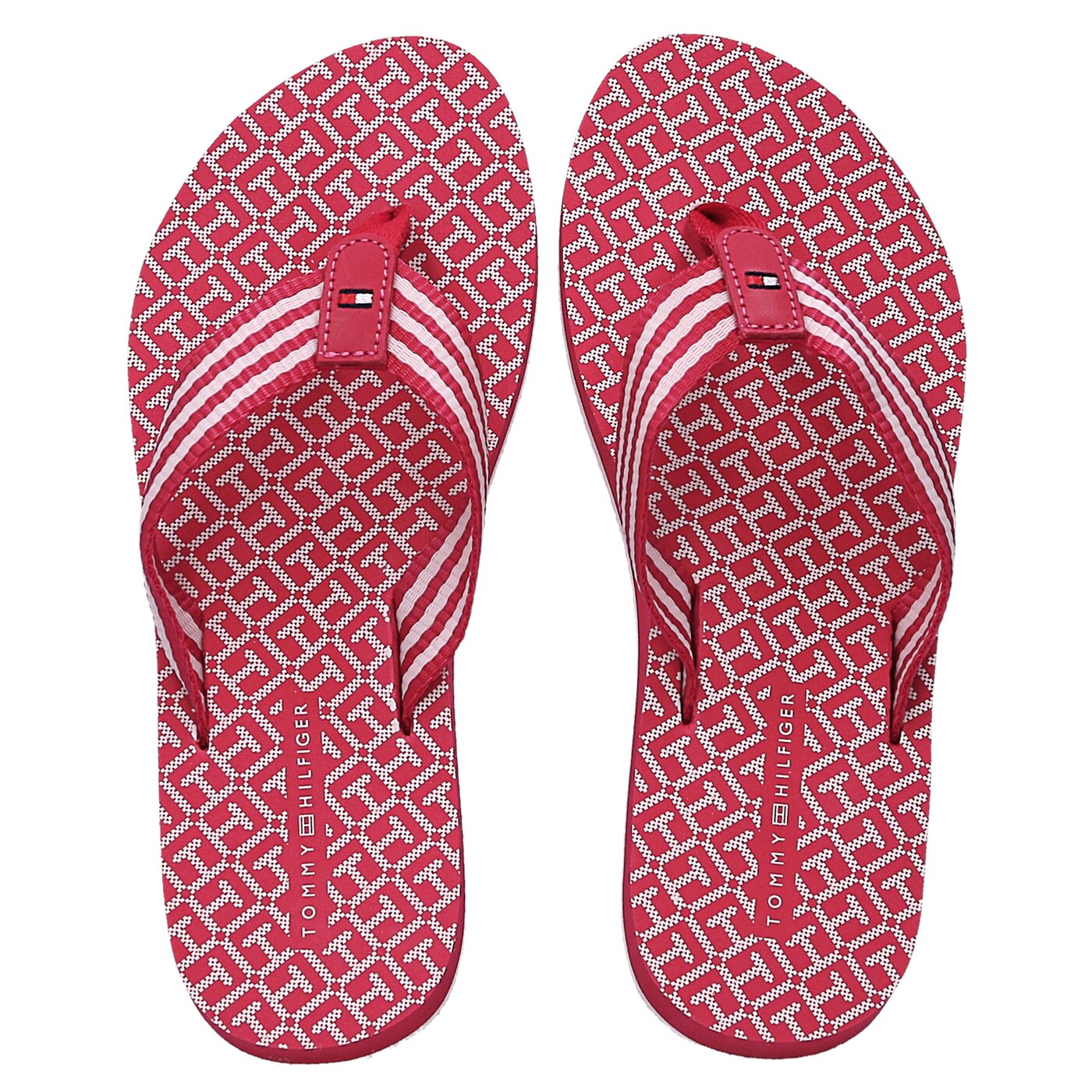 Damskie klapki TOMMY HILFIGER M1285ONICA 34D fw56820727660 kolor różowy