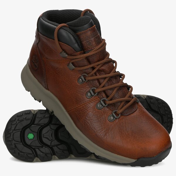 Męskie buty outdoor (trekkingowe) TIMBERLAND WORLD HIKER MID tb0a213q2451 kolor brązowy
