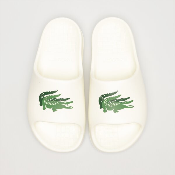 Damskie klapki LACOSTE CROCO 2.0 EVO 123 1 CFA 745cfa0005wg1 kolor biały