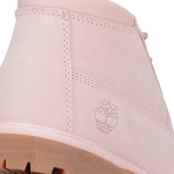 Damskie trapery TIMBERLAND NELLIE CHUKKA DOUBLE a1s7s kolor różowy