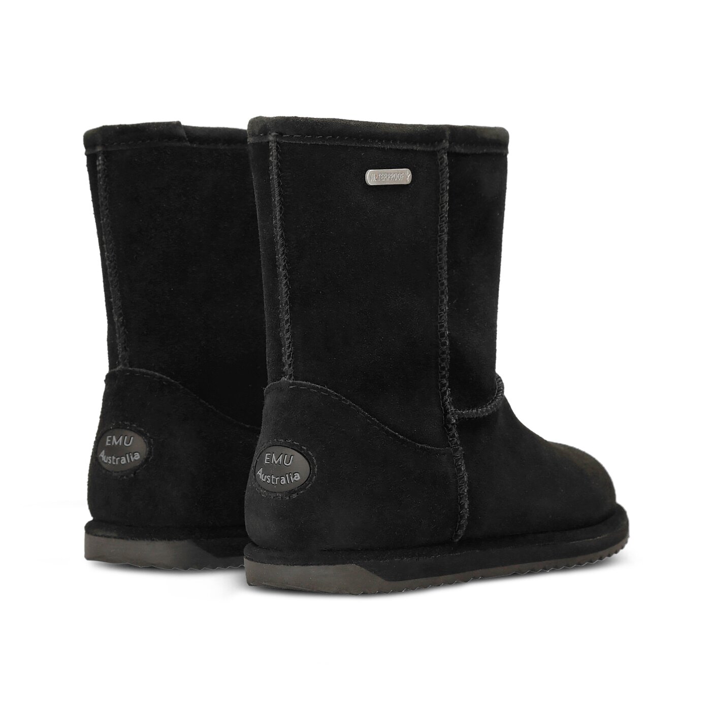 Dziecięce buty za kostkę EMU BRUMBY LO k10773black kolor czarny