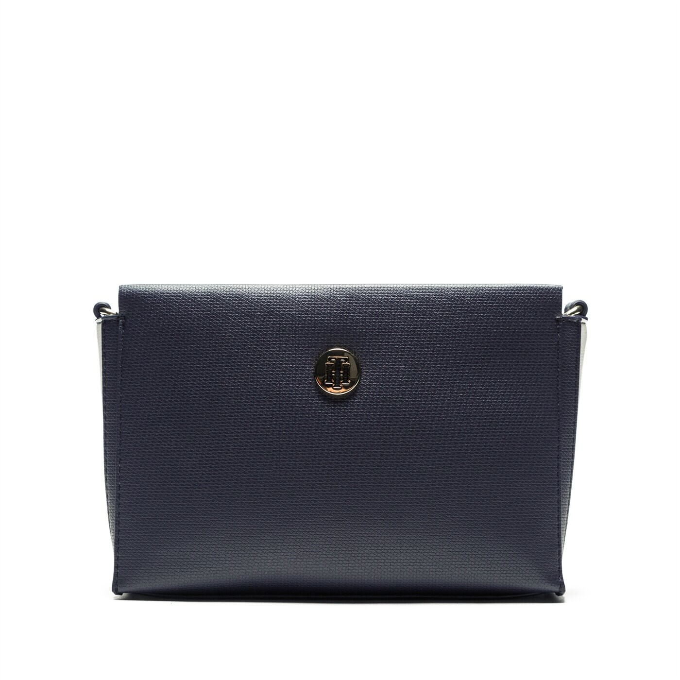 Damska torebka TOMMY HILFIGER TOREBKA EFFORTLESS SAFFIANO XOVER aw0aw06306901 kolor granatowy