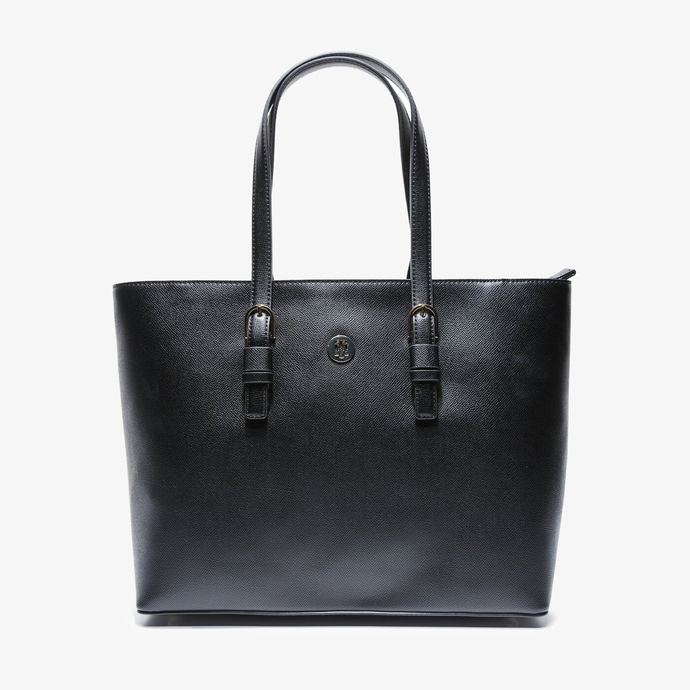 Damska torebka TOMMY HILFIGER TOREBKA CLASSIC SAFFIANO EW TOTE aw0aw07668bds kolor czarny