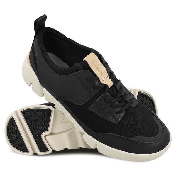 Damskie półbuty CLARKS TRI SOUL 26123808 kolor czarny