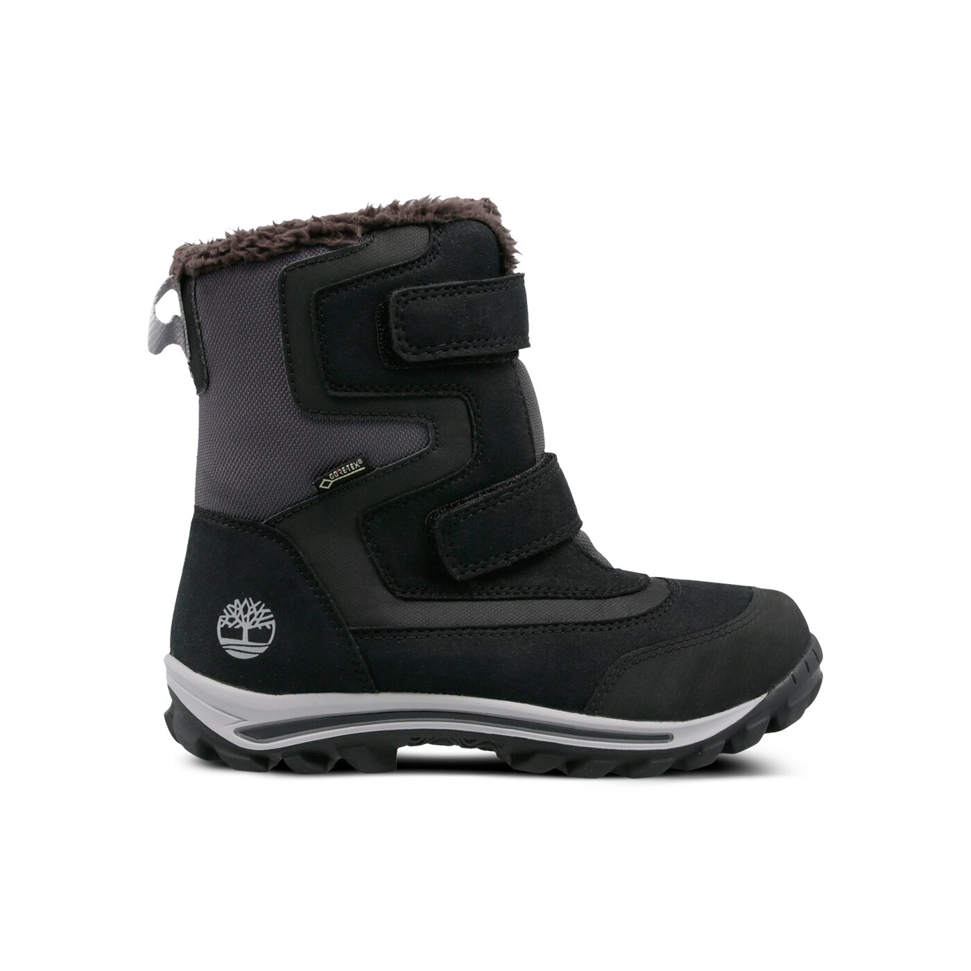 Dziecięce buty outdoor / trekkingowe TIMBERLAND CHILLBERG 2-STRAP GTX a1vn6 kolor czarny