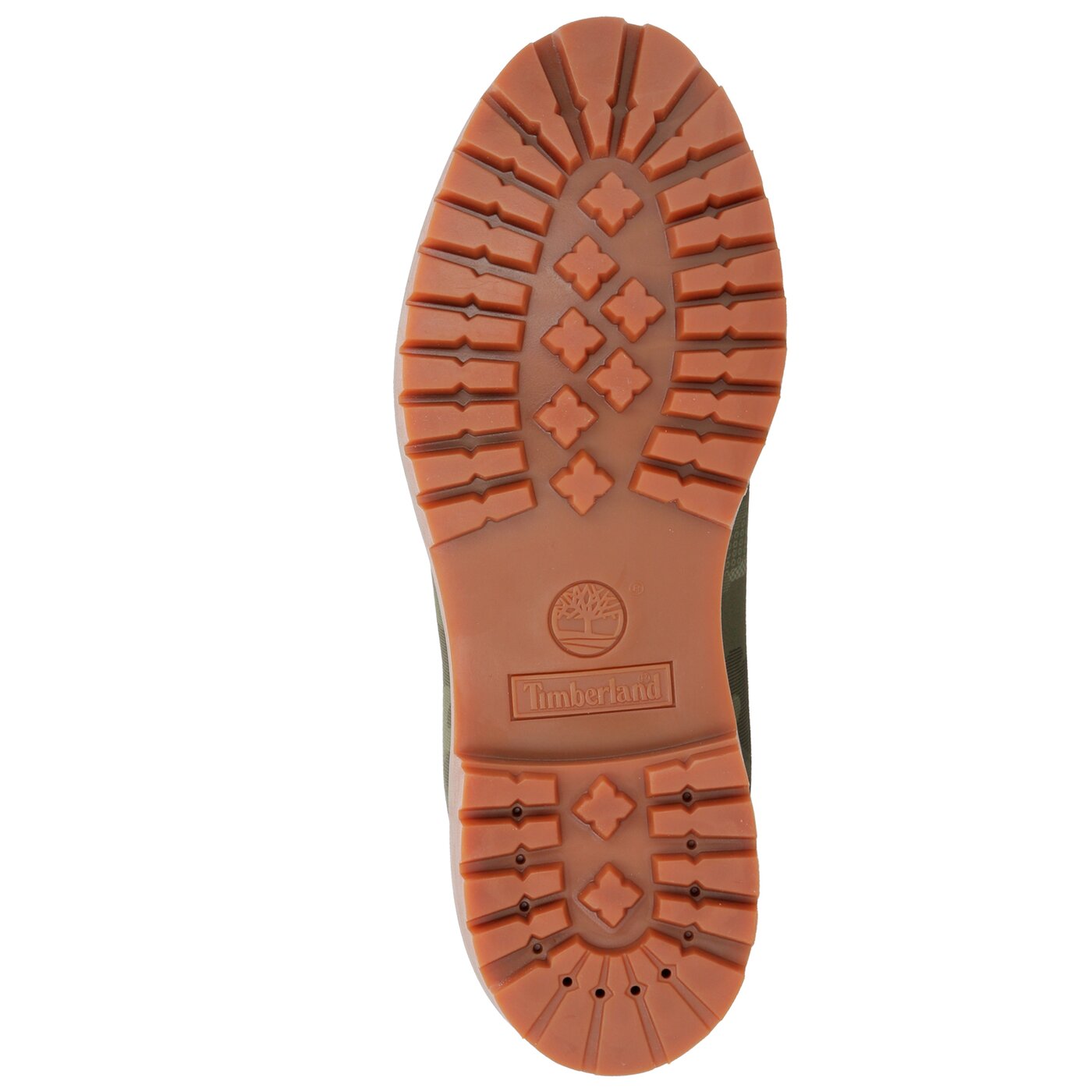 Męskie buty za kostkę TIMBERLAND PREMIUM 6 INCH FABRIC BOOT  ca1u9i kolor zielony