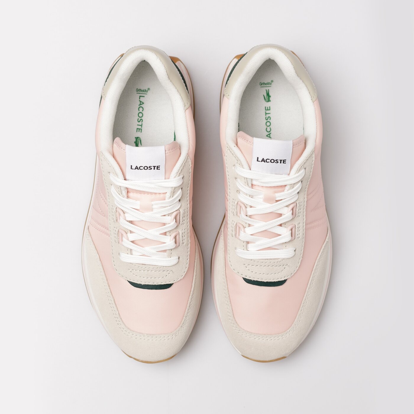 Damskie sneakersy (buty) LACOSTE L-SPIN 222 1 SFA 744SFA0025AK5 744sfa0025ak5 kolor różowy