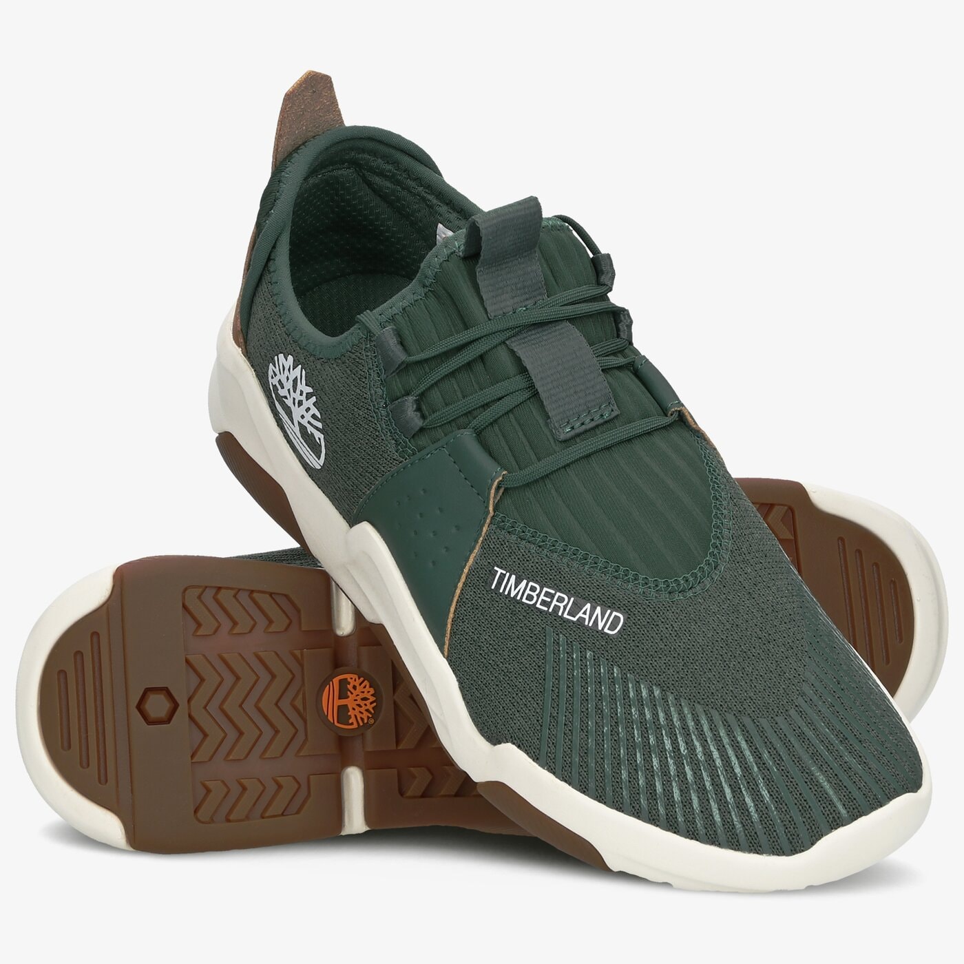 Męskie sneakersy (buty) TIMBERLAND EARTH RALLY FLEXIKNIT OX tb0a29txy181 kolor zielony