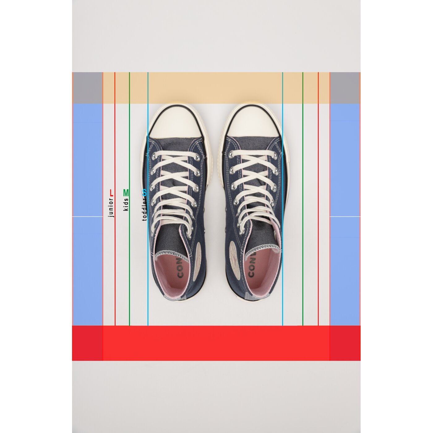 Damskie trampki CONVERSE CHUCK TAYLOR ALL STAR LIFT a03821c kolor granatowy