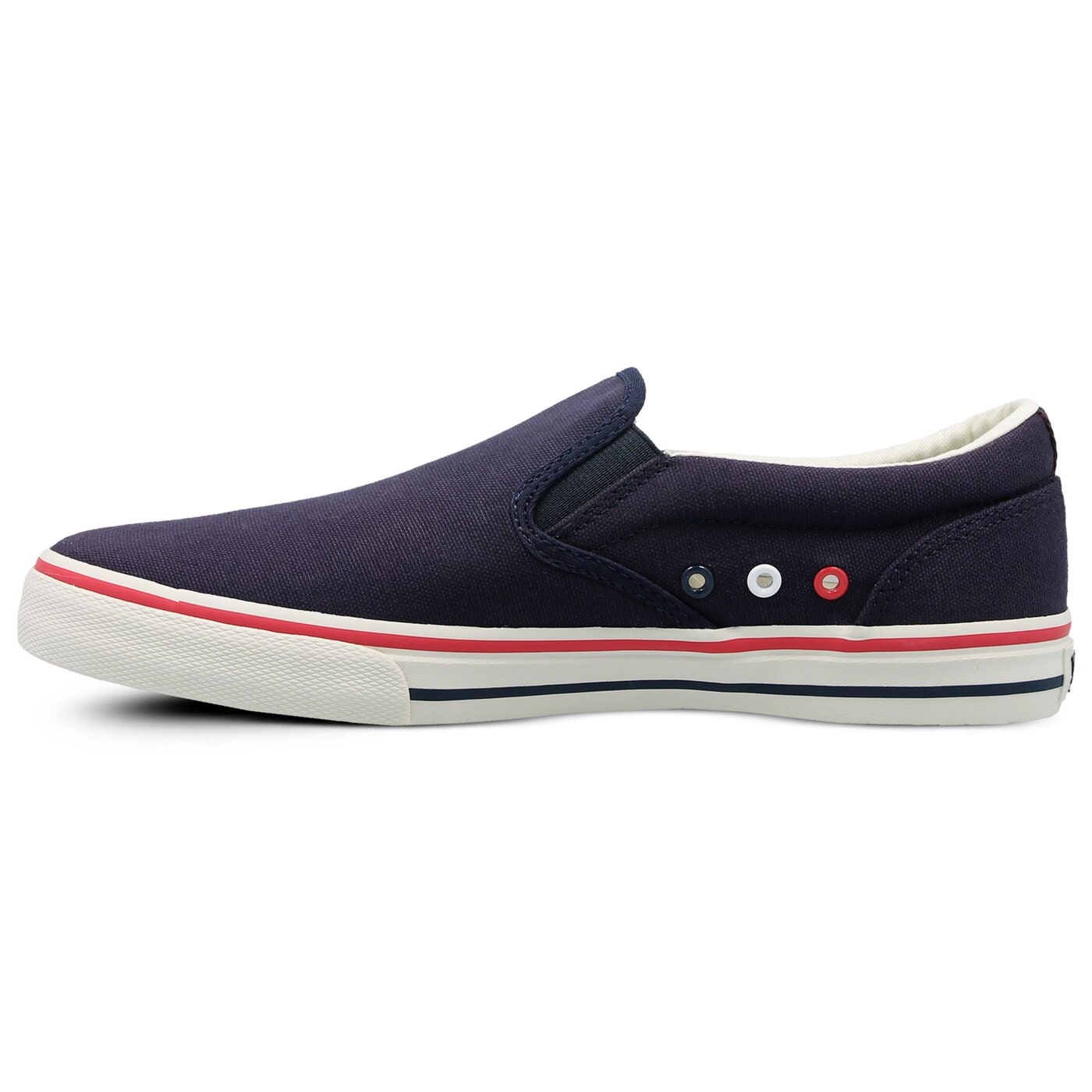 Męskie trampki TOMMY HILFIGER TOMMY JEANS TEXTILE SLIP ON em0em00002006 kolor granatowy