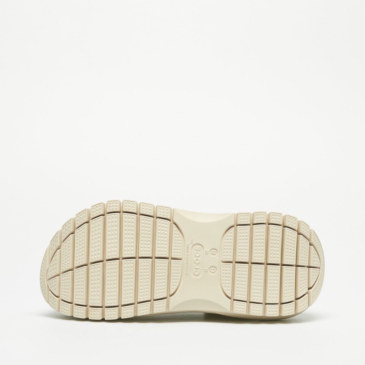 Damskie sandały CROCS CLASSIC MEGA CRUSH CLOG 2079882y2 kolor beżowy