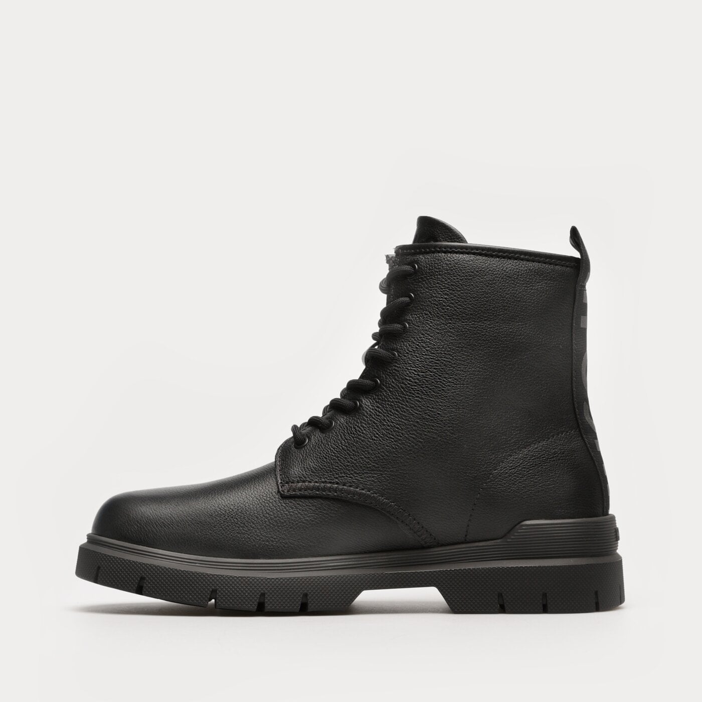 Męskie buty za kostkę HUGO BOSS RYAN HALB LGGR 50503819001 kolor czarny