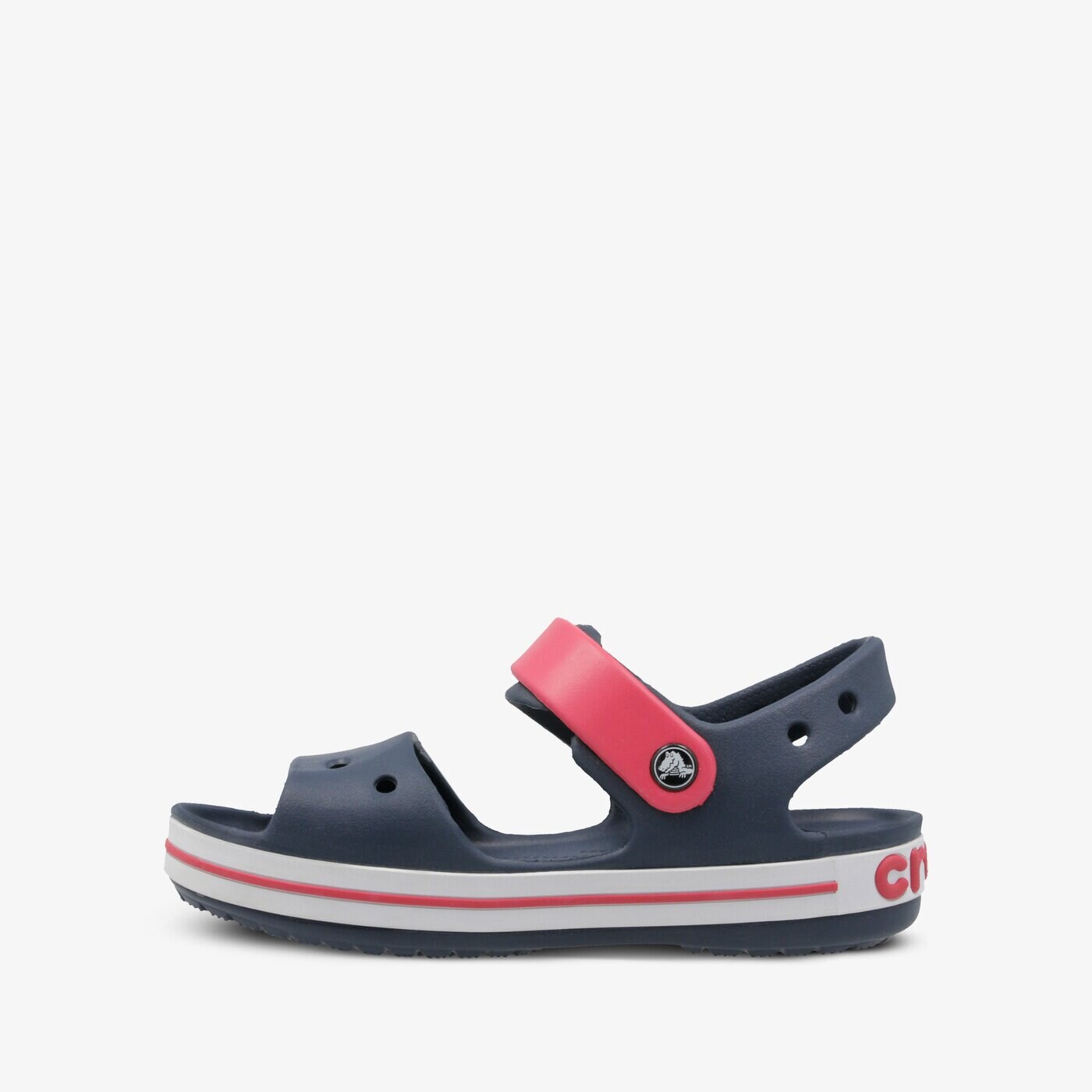 Dziecięce sandały / klapki CROCS CROCBAND SANDAL KIDS 12856485k kolor granatowy