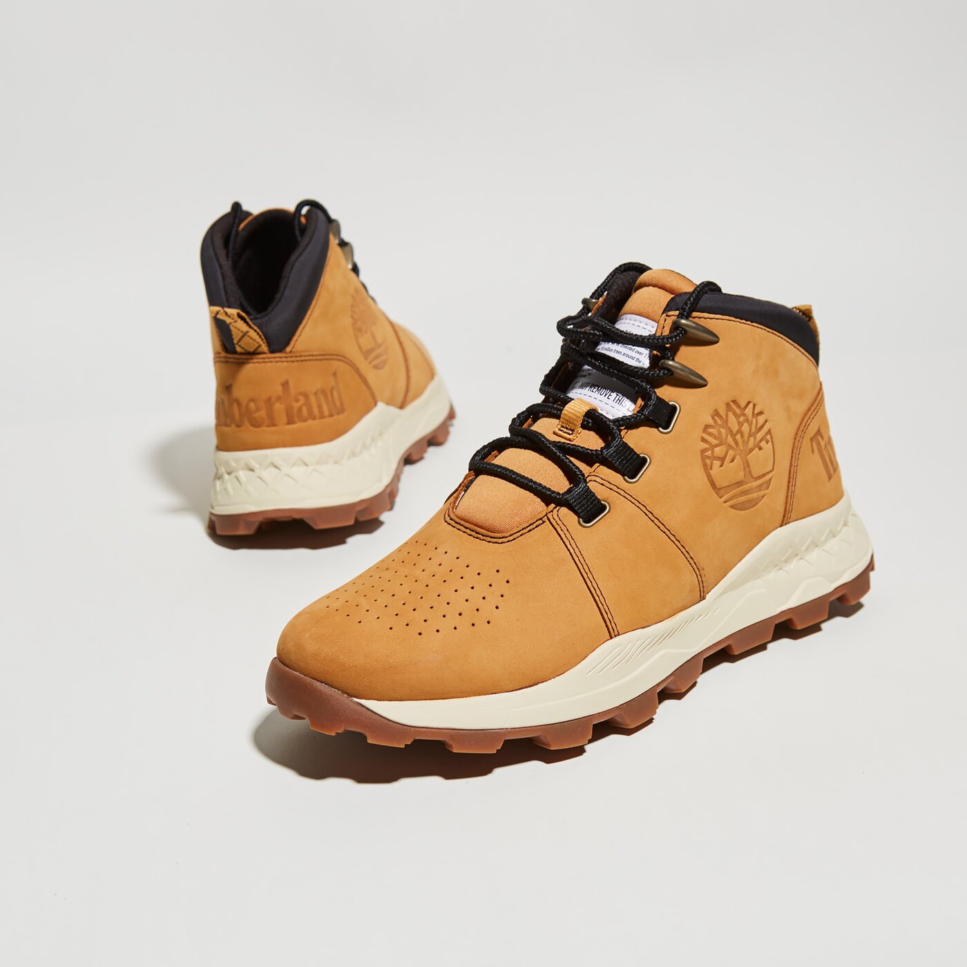 Męskie sneakersy (buty) TIMBERLAND BROOKLYN CITY MID tb0a41y72311 kolor żółty