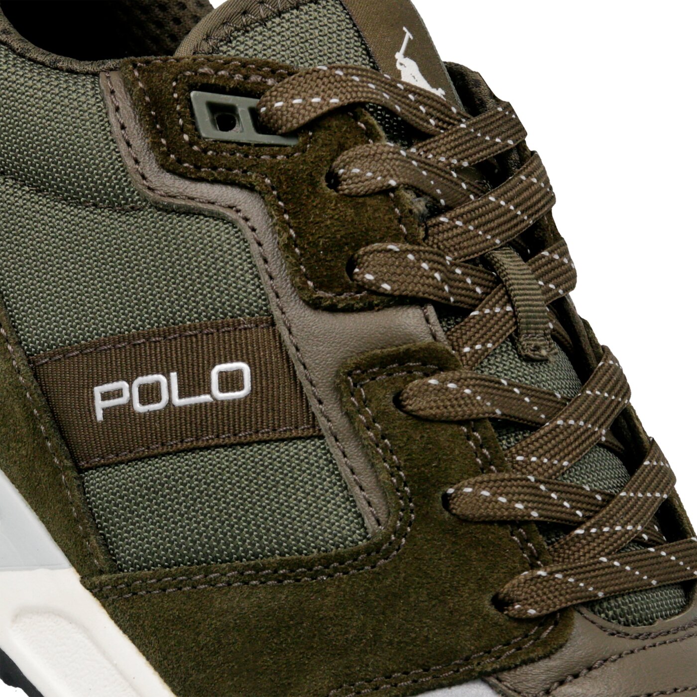 Męskie sneakersy (buty) POLO RL TRAIN100 SNEAKERS ATHLETIC SHOE  809669838003 kolor khaki