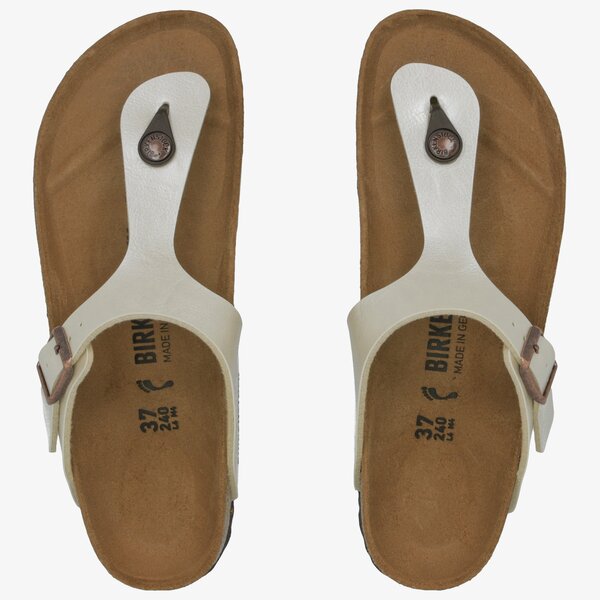 Damskie klapki BIRKENSTOCK GIZEH  943873 kolor beżowy