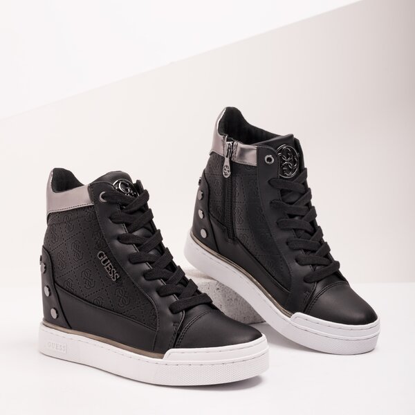 Damskie sneakersy (buty) GUESS FINLY fl5fnlfal12black kolor czarny