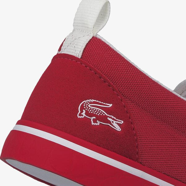 Dziecięce trampki LACOSTE GAZON CROCO 220 1 CUC 739cuc00131t1 kolor różowy