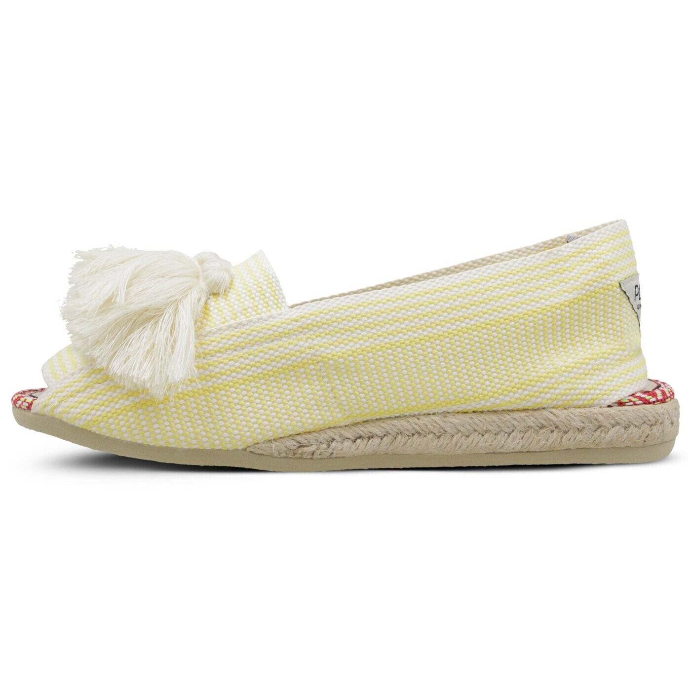 Damskie espadryle PAEZ SANDAL YUTE SANDAL FRILL YELLOW 1934805s9003-600 kolor żółty