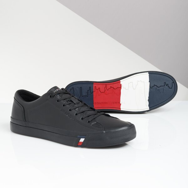 Męskie trampki TOMMY HILFIGER DINO 6A fm0fm02089990 kolor czarny