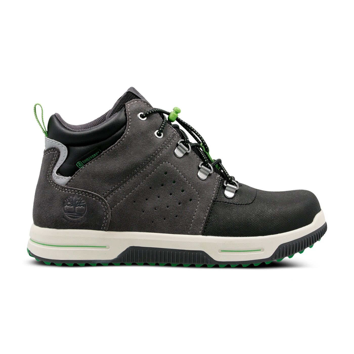 Dziecięce buty outdoor / trekkingowe TIMBERLAND CITY STOMPER MID WP a1u95 kolor szary