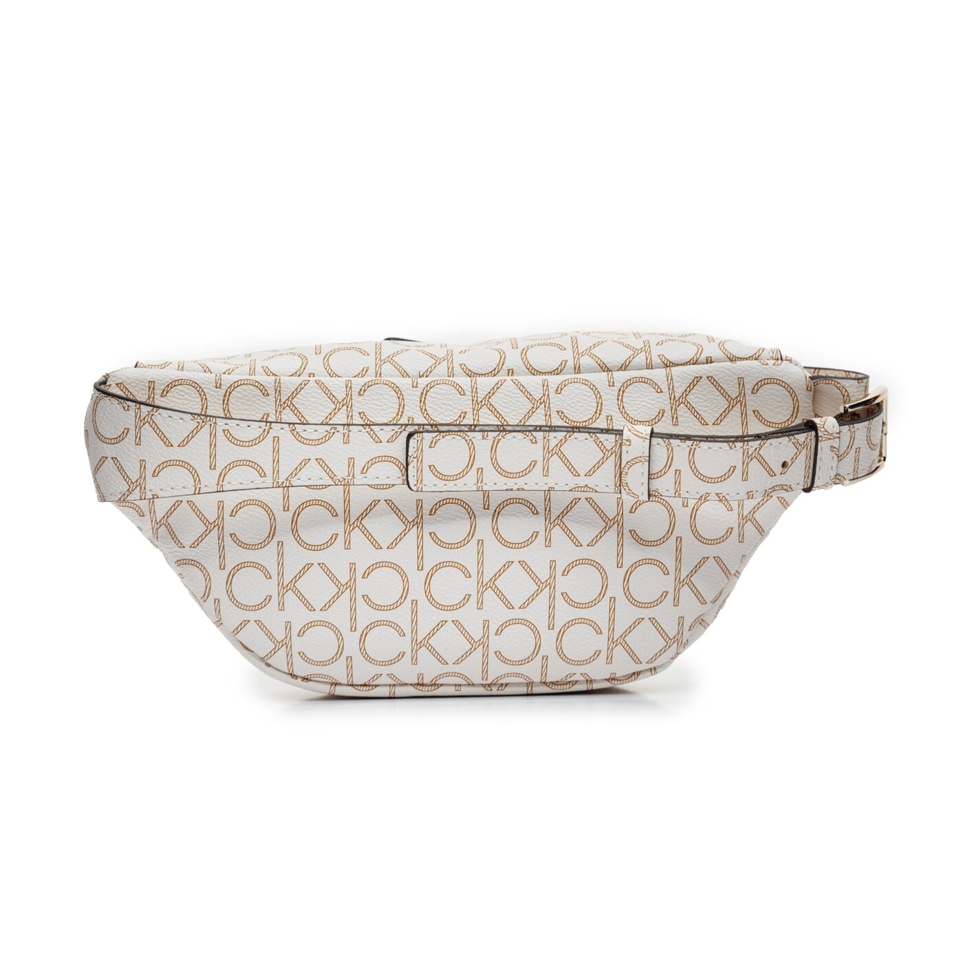 Damska nerka / saszetka CALVIN KLEIN TOREBKA WAISTBAG MONOGRAM k60k6081390k9 kolor biały