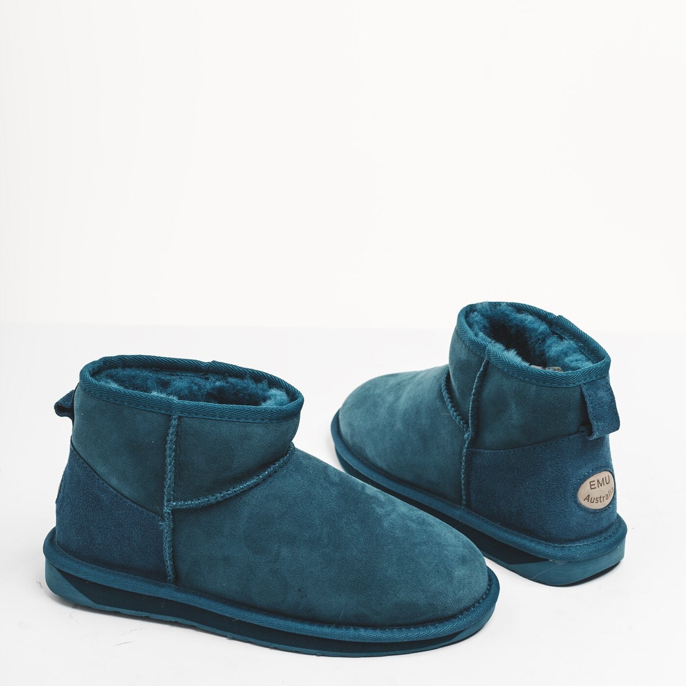 Damskie botki / sztyblety STINGER MICRO w10937teal kolor niebieski