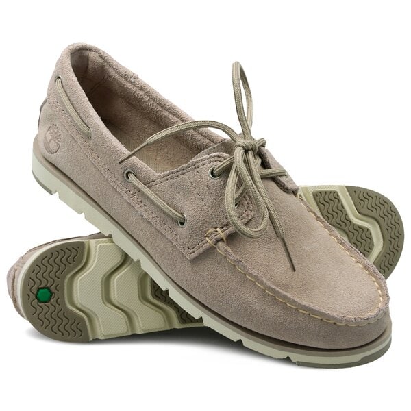 Damskie mokasyny i półbuty TIMBERLAND CAMDEN FALLS SUEDE BOAT tb0a1p84l471 kolor szary