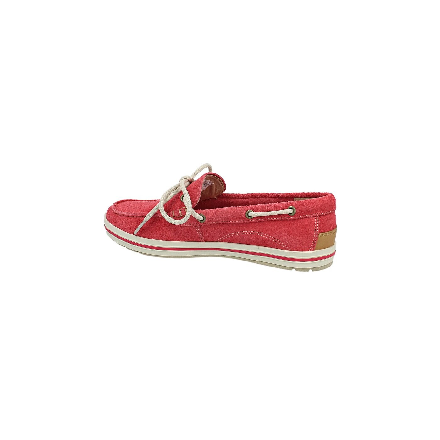 Damskie mokasyny i półbuty TIMBERLAND EK CASCO BAY BOAT SHOE 8850r kolor różowy