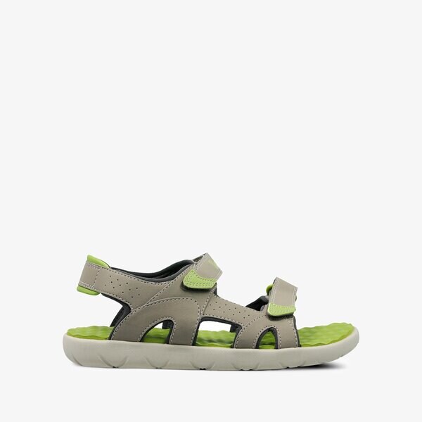 Dziecięce sandały / klapki TIMBERLAND PERKINS ROW 2-STRAP tb0a1qf61101 kolor szary