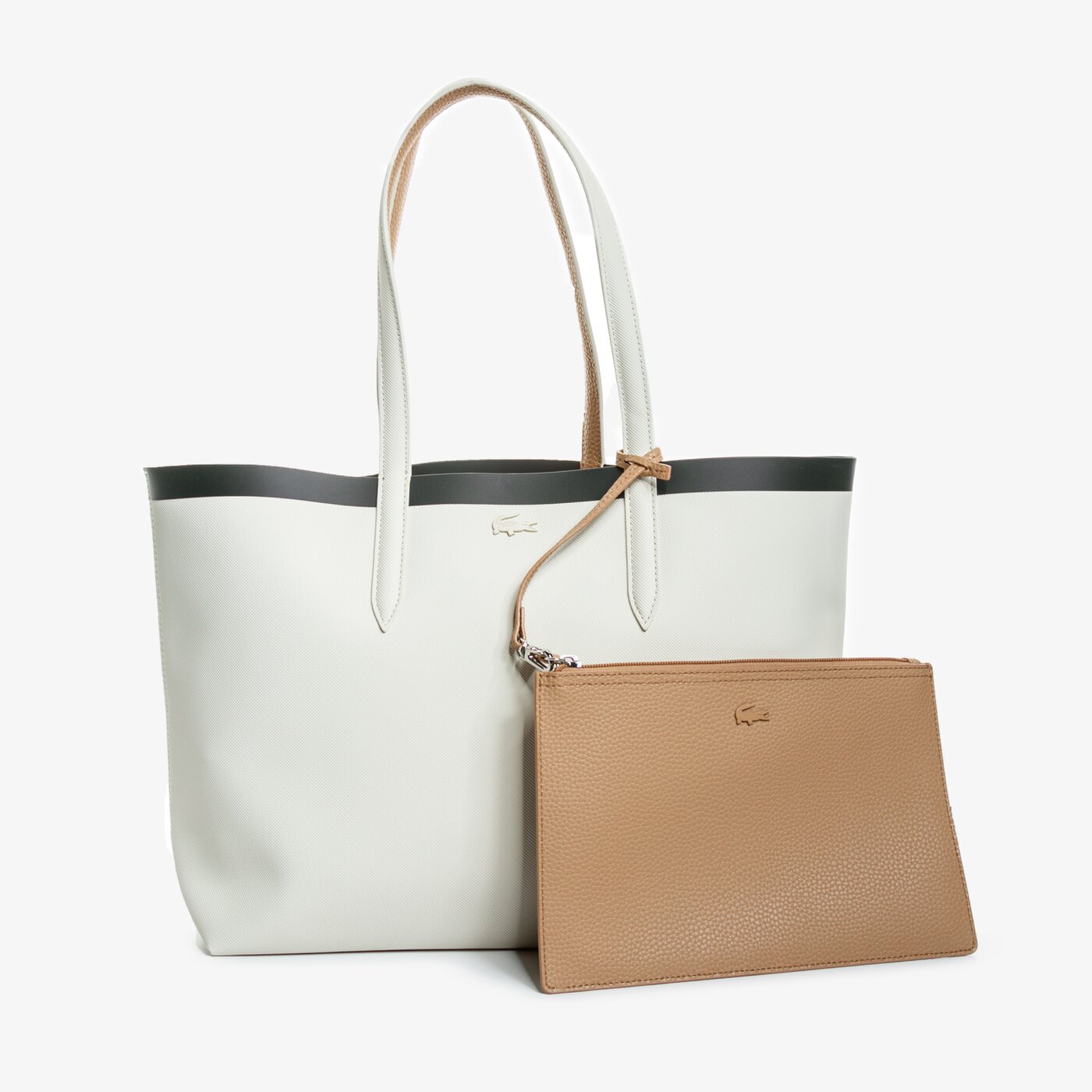 Damska torebka LACOSTE TOREBKA ANNA FANTAISIE SHOPPING BAG nf2994asf23 kolor multicolor