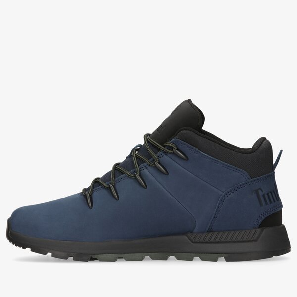 Dziecięce buty outdoor / trekkingowe TIMBERLAND SPRINT TREKKER MID tb0a2ggf0191 kolor granatowy