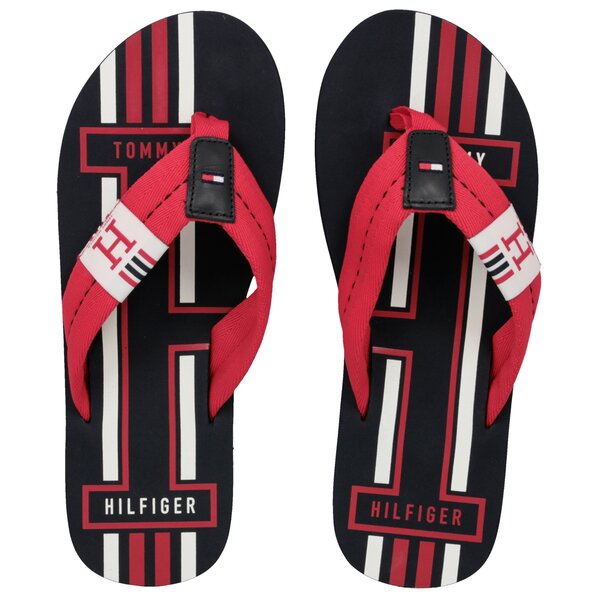Męskie klapki TOMMY HILFIGER BONDI 3 fm0fm02076611 kolor czerwony