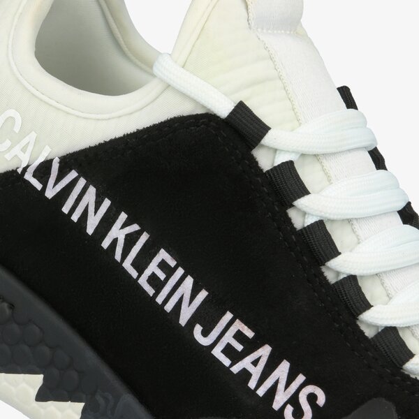 Damskie sneakersy (buty) CALVIN KLEIN ADAMINA r0826bwt kolor czarny